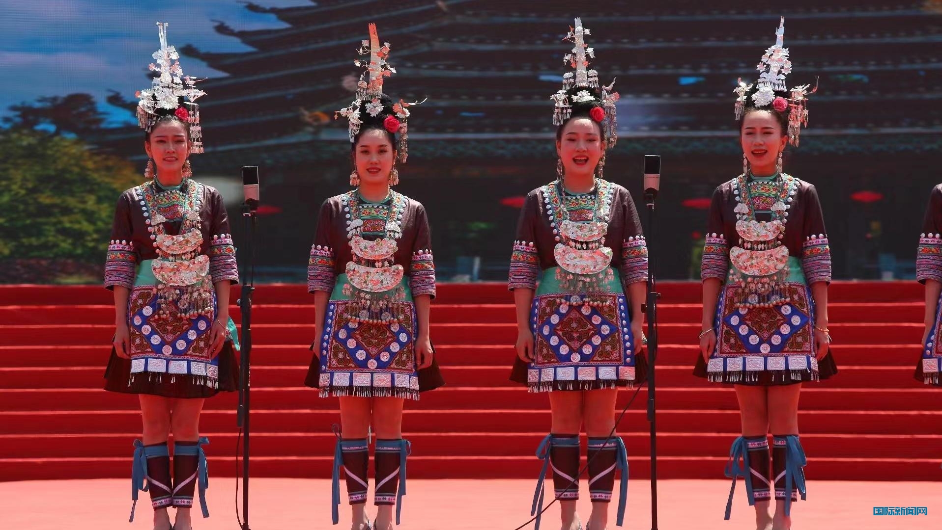 贵州从江侗族大歌唱响山东“文化馆服务宣传周”系列活动红色经典