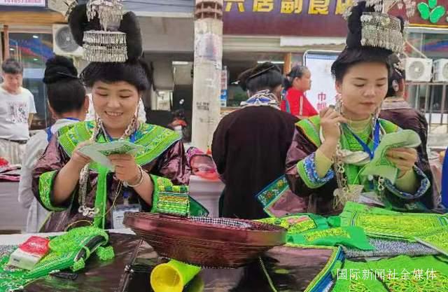 贵州从江:“文化和自然遗产日”非遗宣传展示活动火热进行中