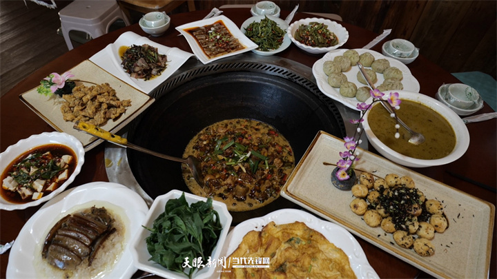 【食在遵义】在一席“全茶宴”中,品尝属于湄潭人的舌尖智慧