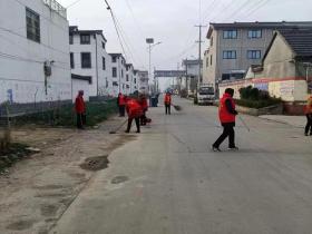 山东省临沂市兰陵县向城镇郭东村最美志愿者为村环境建设-在行动